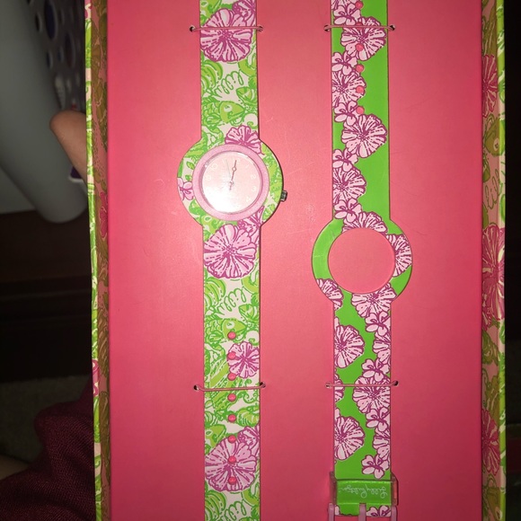 Lilly Pulitzer Interchangeable Watch Set - Picture 3 of 7
